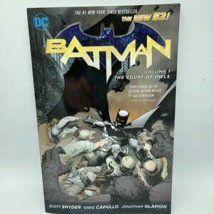 Batman The New 52 Volume 1 The Court of Owls Comic Graphic Novel
